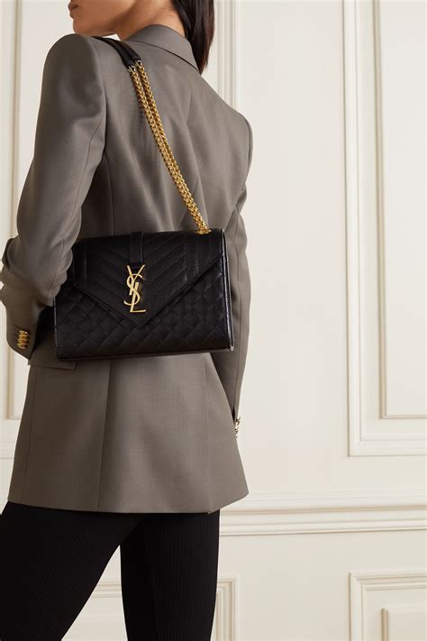 ysl bag leather